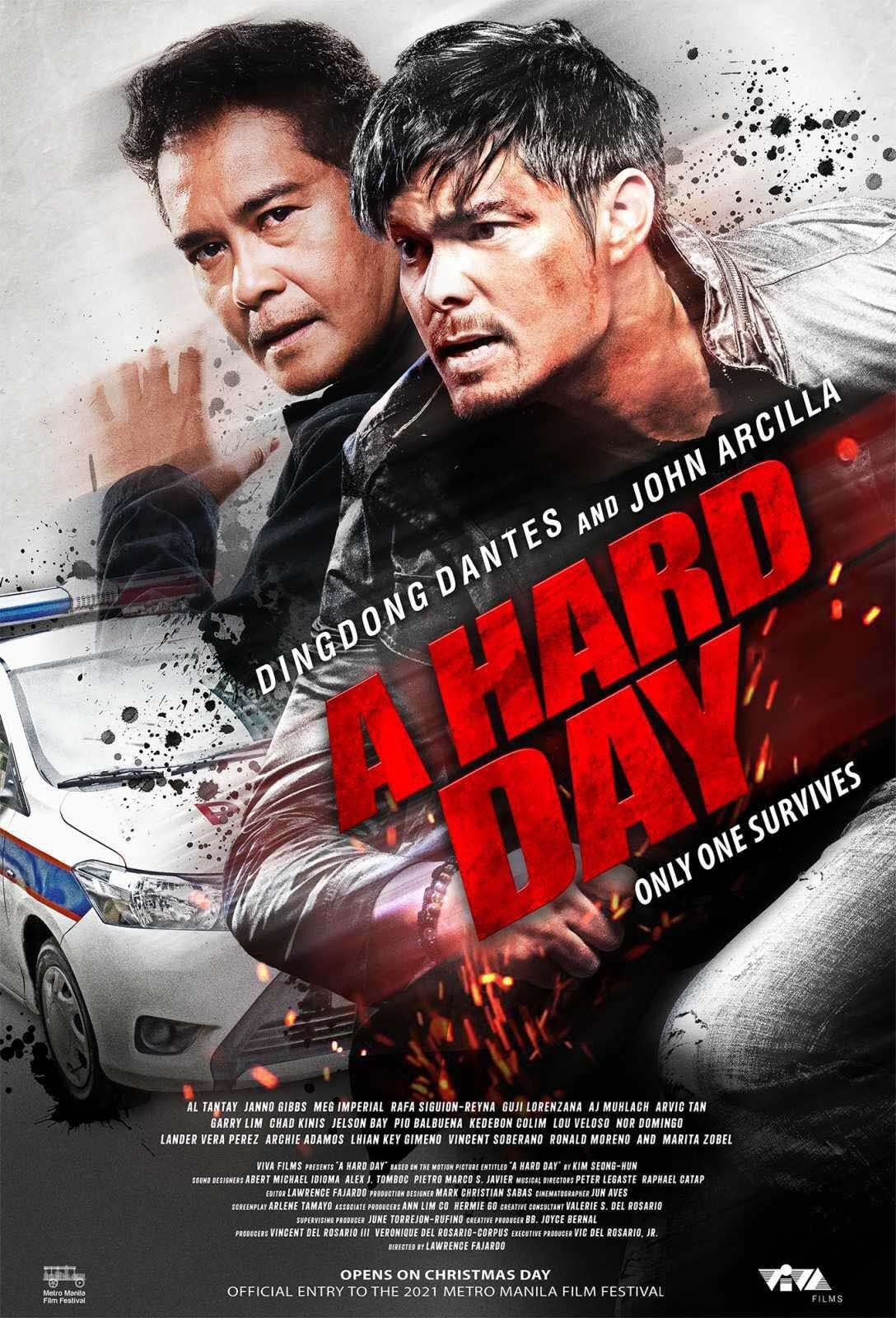 poster of A Hard Day (2021) Tamil [Voice Over] Dubbed WEBRip